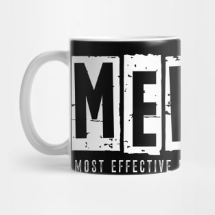 Media, Most Effective Devil In America. v3 Mug